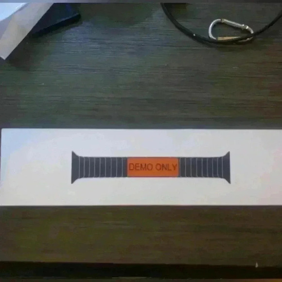 Space black link bracelet Apple 38mm demo box - Picture 6 of 7